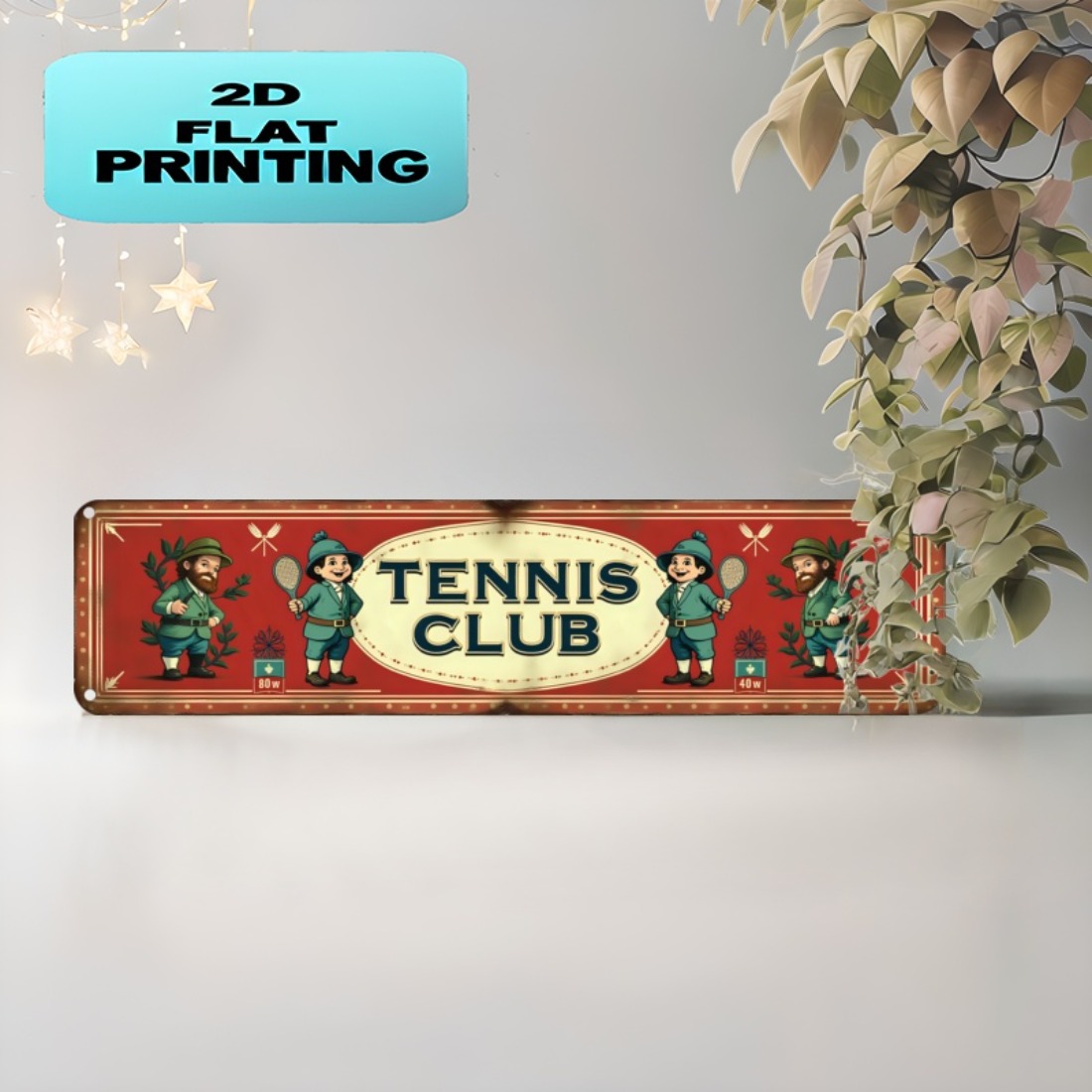 Badminton Quotes - Letrero Metálico Vintage para Club de