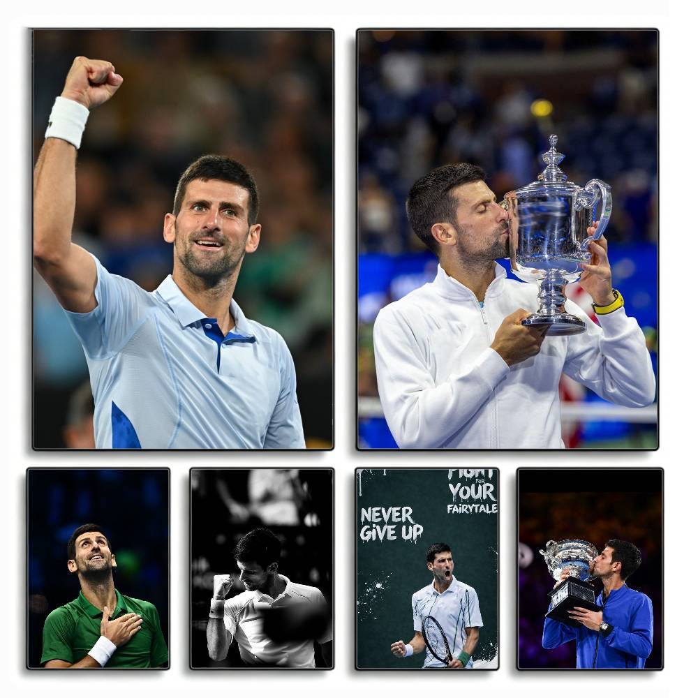 Badminton Quotes - Póster de N-Novak Tennis Legend D-Djokovic,