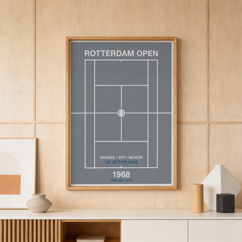 Arte Mural Vintage de Tenis y  - Badminton Quotes reseña y precio