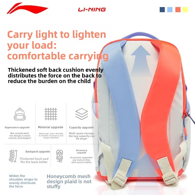 Mochila Li Ning para niños, nu - Li Ning Racket reseña y precio
