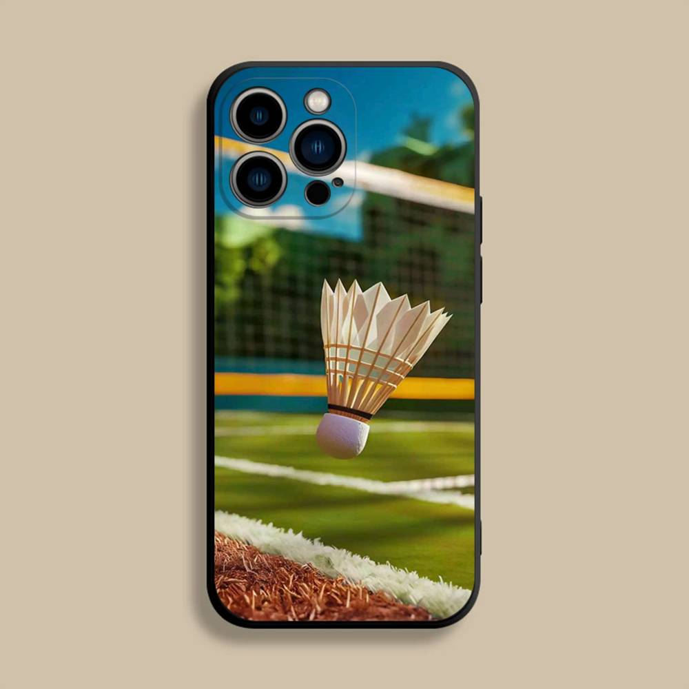 Funda de teléfono deportiva pa - Badminton Quotes reseña y precio