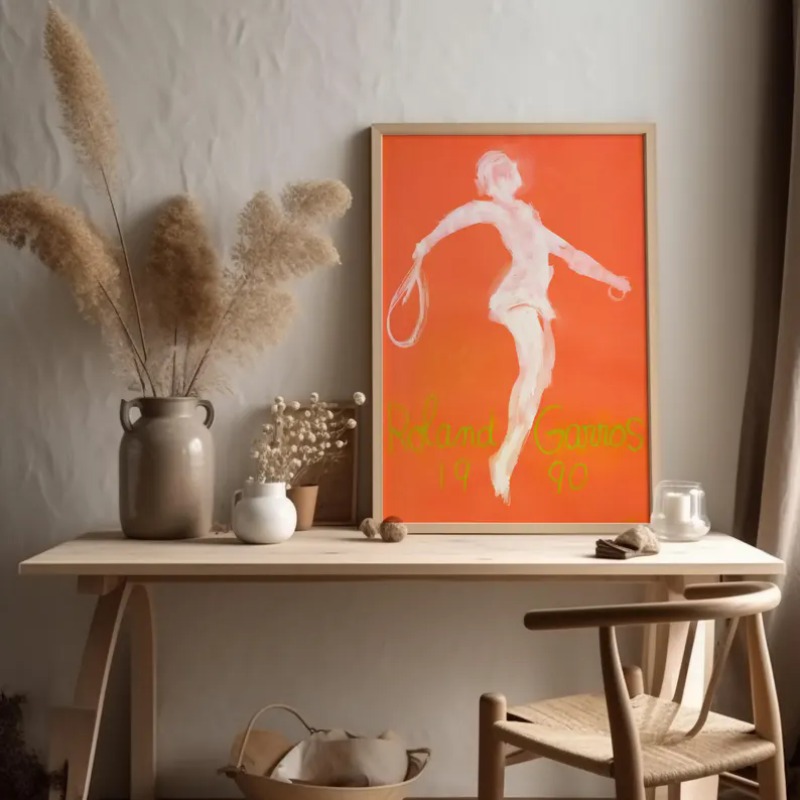 Póster contemporáneo del juego - Badminton Quotes reseña y precio