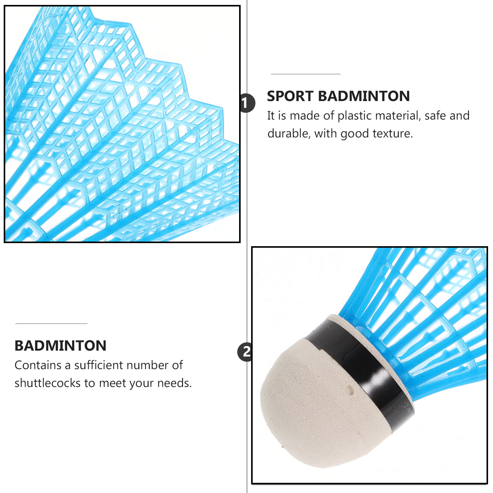 12 unidades de volantes de bád - Nylon Shuttlecock 12 reseña y precio
