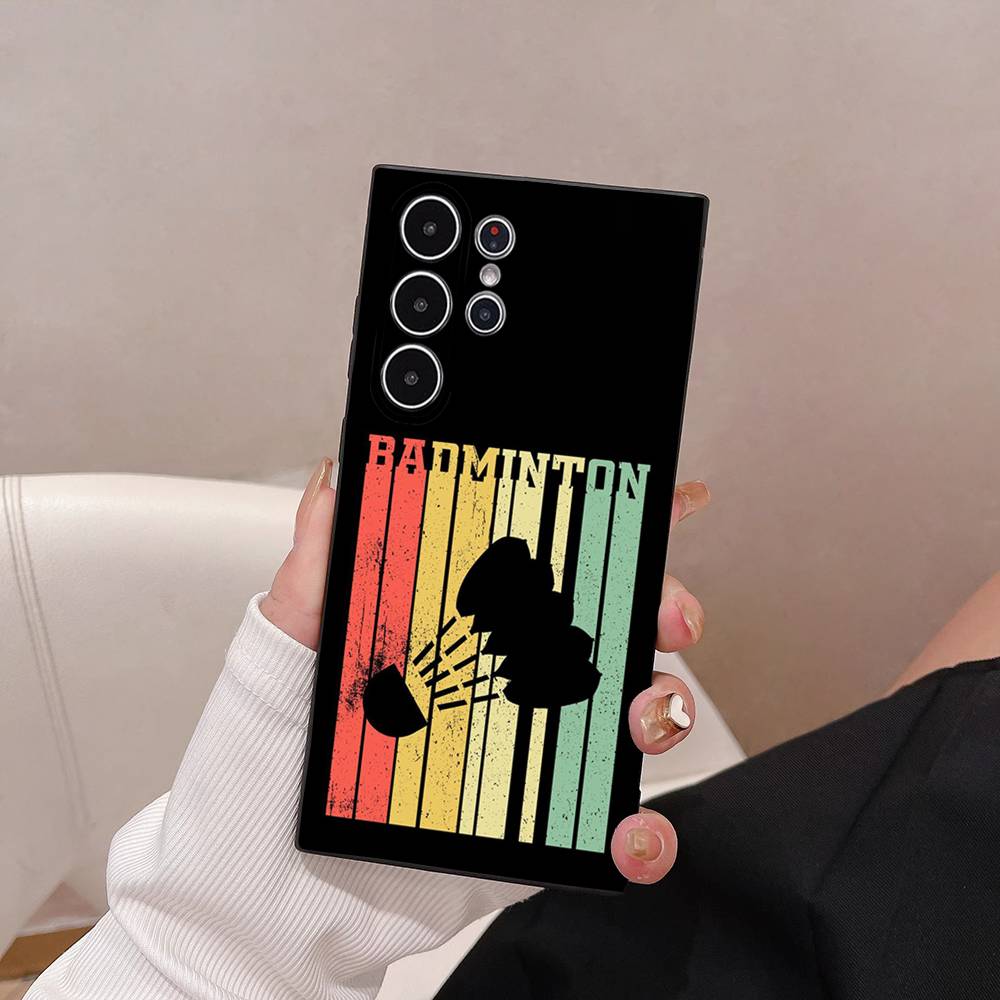 Funda de teléfono deportiva de - Badminton Quotes reseña y precio
