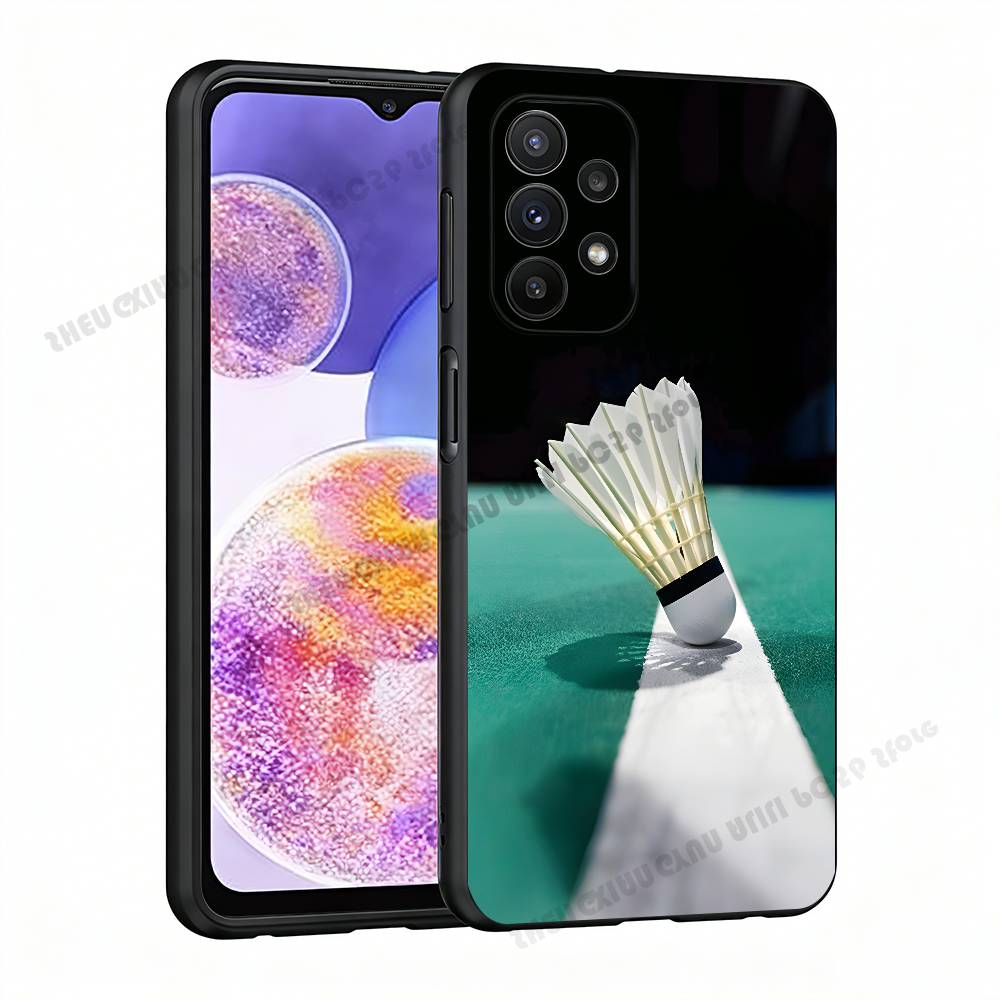 Funda de teléfono deportiva pa - Badminton Quotes reseña y precio