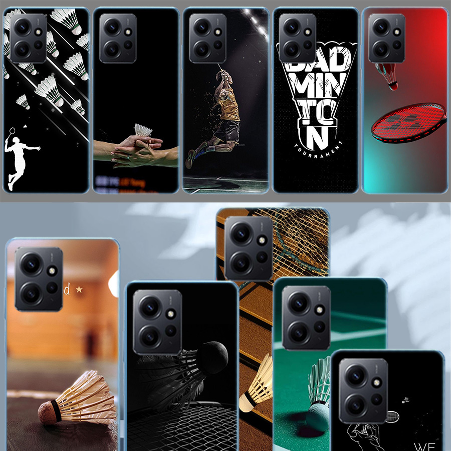 Funda de Teléfono Deportiva de - Badminton Quotes reseña y precio