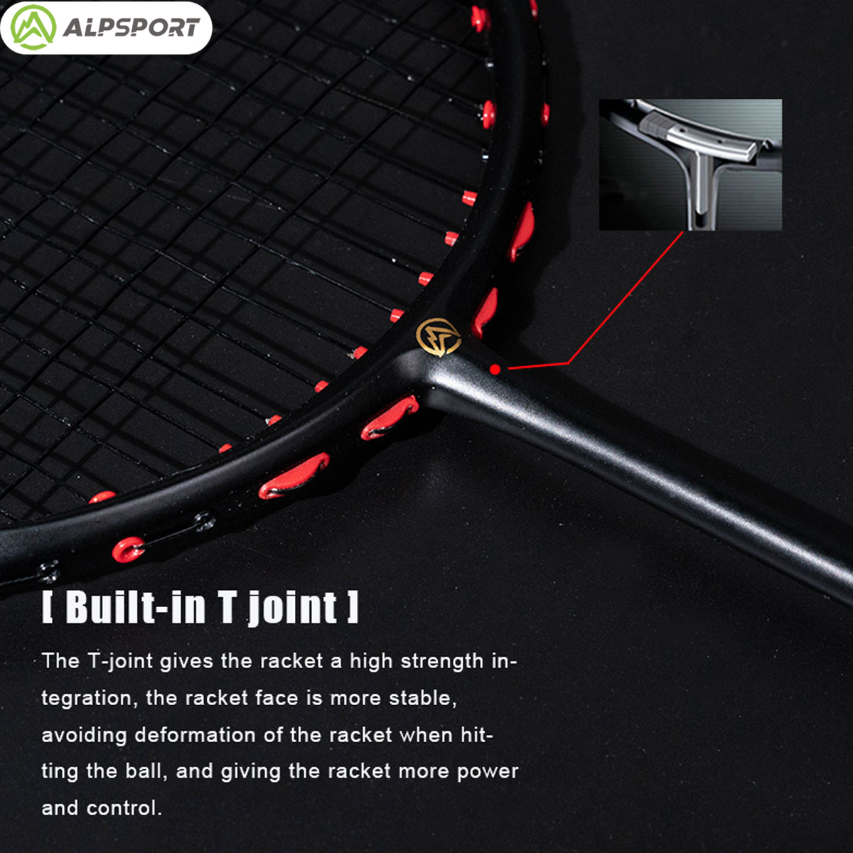 Alpsport MH-V5 5U 75g Ondulado - Li Ning Racket reseña y precio