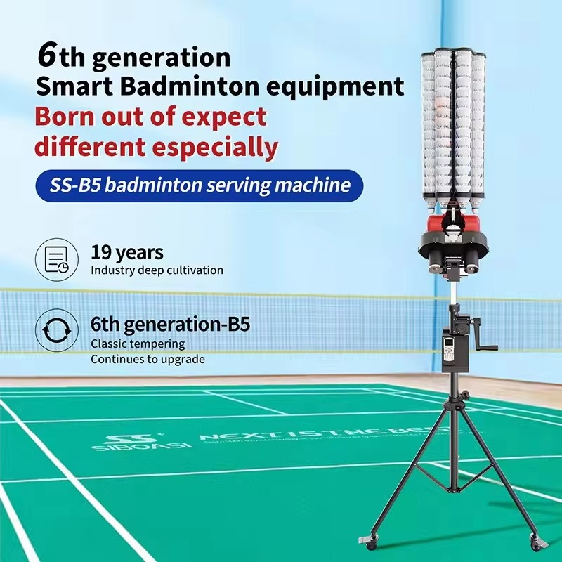 Máquina lanzadora de bolas de  - Badminton Online reseña y precio