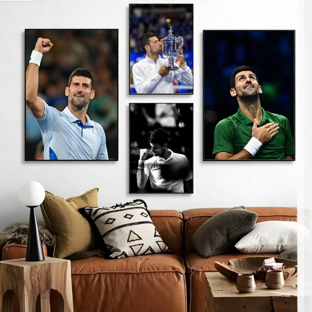 Póster de N-Novak Tennis Legen - Badminton Quotes reseña y precio