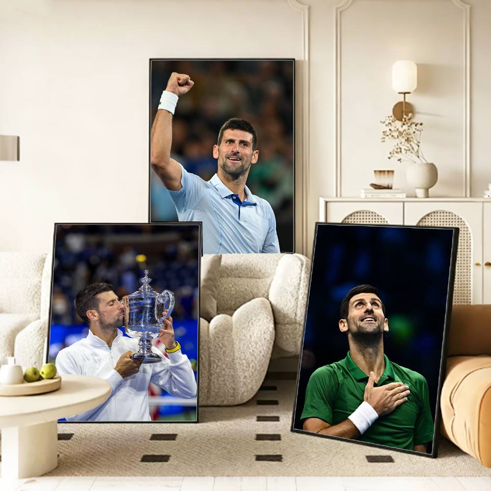 Póster de N-Novak Tennis Legen - Badminton Quotes reseña y precio