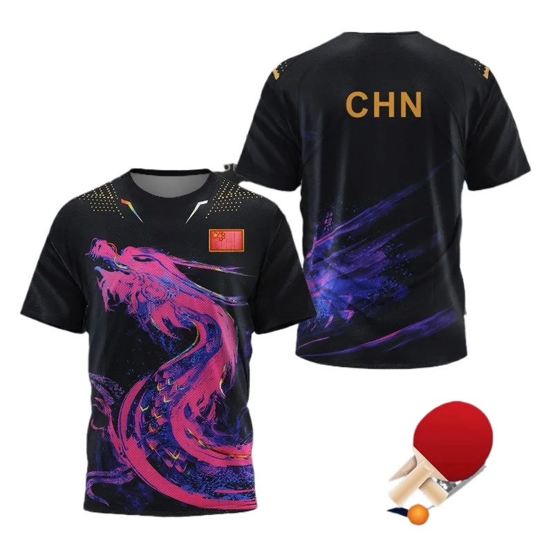 Camiseta con gráfico de tenis  - Badminton Rank reseña y precio