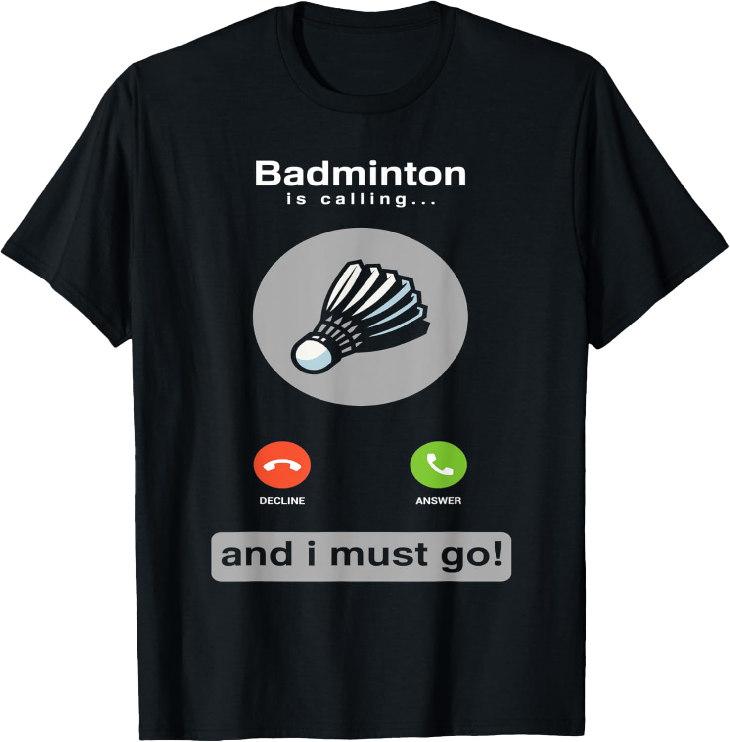 Camiseta divertida de bádminto - Badminton Quotes reseña y precio